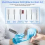 NAILGIRLS Безжична електрическа пила за нокти с аксесоари, снимка 4