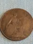 Стара монета 1 пени 1916г. Англия Крал Джордж пети за КОЛЕКЦИЯ 41103, снимка 2