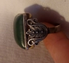 Сребърен мъжки пръстен, снимка 2
