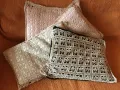Нови Възглавници с Ръчно Плетена Дантела  , снимка 2