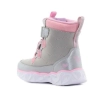 WINK MIHR LED Детски светещи ботушки за момиче, Сребристи със сърчица, снимка 2