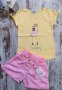 Тениска с фламинго 🦩, снимка 1 - Детски тениски и потници - 32850569