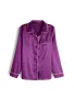 Сатенена пижама Purple, снимка 2