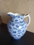 Ръчно рисувана кана / ваза, порцелан, вис.25 см., снимка 3