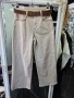 Бели дънки с кафяв колан , снимка 5