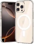 gueche Магнитен калъф за iPhone 16 pro max, прозрачен, съвместим с MagSafe, снимка 1