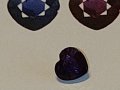 Сертифициран нетретиран променящ цвета си сапфир  сърце-1.08 ct, снимка 6