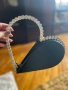 Дизайнерска чантичка сърце, снимка 4