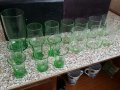 Чаши от зелено стъкло , снимка 10