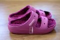 Оригинални Чехли с пух Crocs Classic Cozzzy Sandal, Розови, Размери 37-39, снимка 1 - Чехли - 43487436