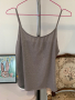 Сив потник със сребристи нишки в размер М/L, снимка 6