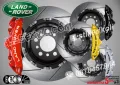 Land Rover надписи за капаци на спирачни апарати , снимка 1