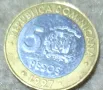 5 песос Доминиканска република, снимка 2
