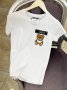 Бяла дамска тениска Moschino кодVL106R, снимка 1 - Тениски - 43684839