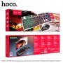 HOCO Светеща клавиатура и мишка GM11 Гейминг комплект Terrific Glowing, RGB, снимка 5