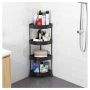 Въртяща се Ъглова Етажерка Corner Storage Rack – Ред и Стил във Всеки Ъгъл, снимка 4