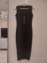 Дамска черна рокля по тялото, снимка 1 - Рокли - 43292811