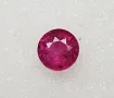 Ненагряван рубин с рядка кръгла форма - 1.33кт! Сертифициран! Нов!, снимка 2