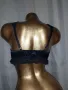 M/L Черен сутиен/бюстие/ от сатен и дантела , снимка 3