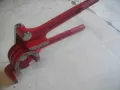 НОВ ТРОЕН ТРЪБОГИБ 6мм-8мм-10мм РЪЧЕН УРЕД ЗА ОГЪВАНЕ НА ТРЪБИ 0-180 ГРАДУСА 25мм РАДИУС, снимка 9