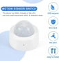 Tuya Zigbee PIR Смарт Инфрачервен Детектор за движение Съвместим с Alexa и Smart Life, снимка 5