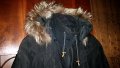 Дамско палто Bogner от 100% естествен велур, яка от естесвен косъм, снимка 2