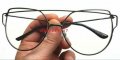 Diior дамски очила котешко око стъкла без диоптър защита UV400, снимка 5
