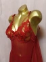 2XL Червена ефирна нощница , снимка 3