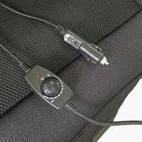 Подложка за седалка с охлаждаща функция, Охлаждаща подложка за авто седалка, 100х50см., 12V, черен, снимка 4 - Аксесоари и консумативи - 32513059