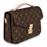 Кафява чанта Louis Vuitton Pochette код SG107, снимка 2 - Чанти - 38469264