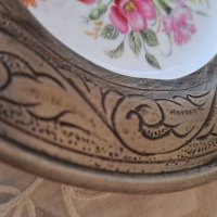 Декоративна чинийка за стена , снимка 4 - Антикварни и старинни предмети - 38248520
