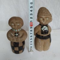 две керамични статуетки-авторски, снимка 2 - Антикварни и старинни предмети - 34974453