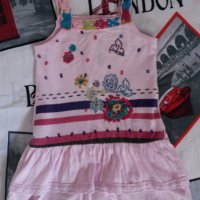 Розова рокля 98см+Барби пояс-5лв.ПРОМО, снимка 3 - Детски рокли и поли - 39568732
