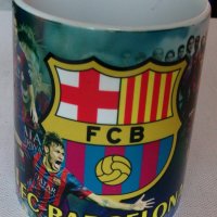 Чаша Барселона емблема и футболисти сувенир, снимка 2 - Колекции - 43859023