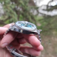 Seiko Green/blue Yacht master mod, снимка 8 - Други - 43242408