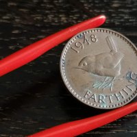 Монета - Великобритания - 1 фартинг | 1948г., снимка 1 - Нумизматика и бонистика - 27116249