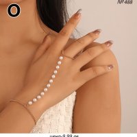 Обици  от  изкуствени перли;, снимка 6 - Обеци - 40171163