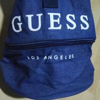 Нова спортна торба/раница Guess Bag Denim Look , снимка 2 - Чанти - 26861561