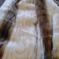 Зимно палто с косъм , снимка 2 - Палта, манта - 42944226