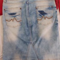 Дънкова пола peppe jeans, снимка 4 - Поли - 37814940