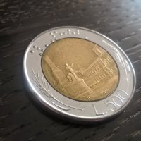 Монета - Италия - 500 лири | 1984г., снимка 1 - Нумизматика и бонистика - 27498073