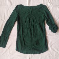Дамска блуза с дълъг ръкав черепи зелен цвят, снимка 3 - Блузи с дълъг ръкав и пуловери - 43130474