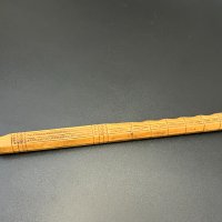 Ръчно резбована дървена флейта. №4908, снимка 5 - Антикварни и старинни предмети - 43791129