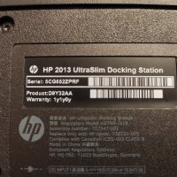 Докинг станция HP UltraSlim Docking Station - D9Y32AA, снимка 4 - Друга електроника - 36836162