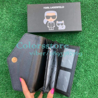 Черен портфейл Karl Lagerfeld кодSG50D, снимка 3 - Портфейли, портмонета - 44890408