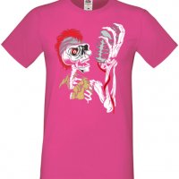 Мъжка тениска Sceleton singer,Изненада,Повод,Подарък,Празник, снимка 6 - Тениски - 37652711