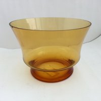 стъклена купа фруктиера кашпа , снимка 1 - Антикварни и старинни предмети - 32552926