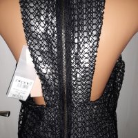 Нова рокля с пайети и мрежа, снимка 7 - Рокли - 27891437
