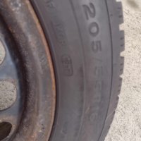 Зимна гума Dunlop 205/55/16 от VW 5x112, снимка 6 - Гуми и джанти - 43407831