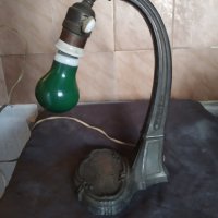 стара настолна лампа арт деко, снимка 1 - Настолни лампи - 37200753